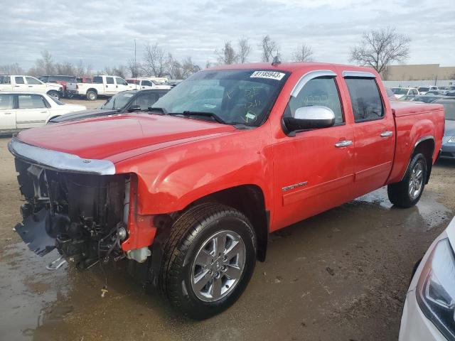 3GTP2VE78DG225053 - 2013 GMC SIERRA K1500 SLE RED photo 1