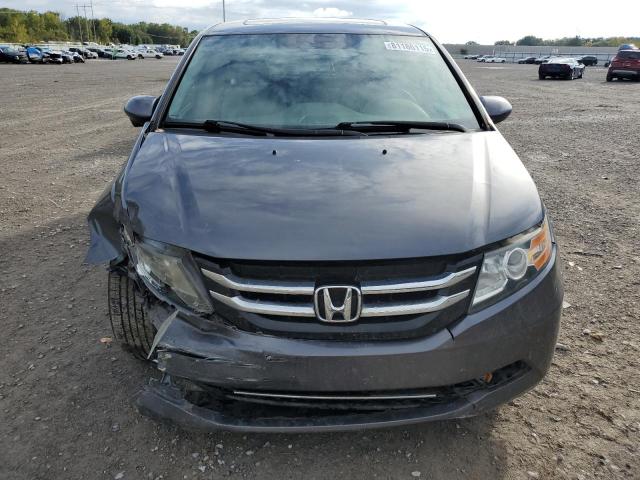 5FNRL5H68GB150289 - 2016 HONDA ODYSSEY EXL GRAY photo 5