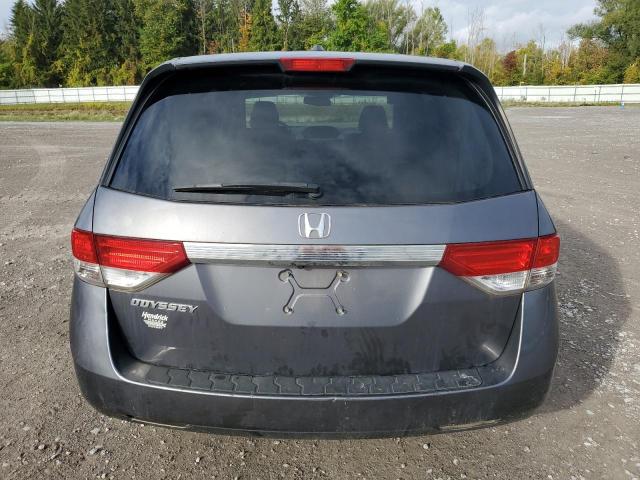 5FNRL5H68GB150289 - 2016 HONDA ODYSSEY EXL GRAY photo 6