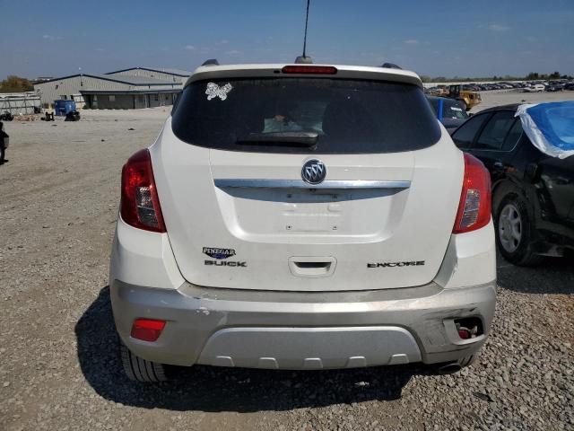 KL4CJASB2FB148964 - 2015 BUICK ENCORE WHITE photo 6