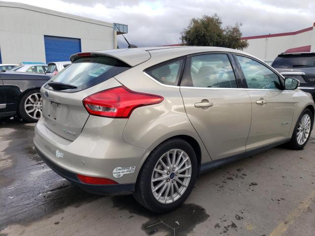 1FADP3R43FL314971 - 2015 FORD FOCUS BEV BEIGE photo 3