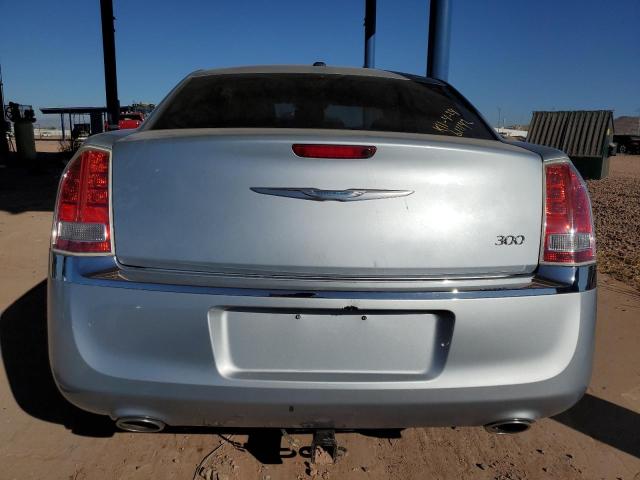 2C3CCAAG0DH611142 - 2013 CHRYSLER 300 SILVER photo 6