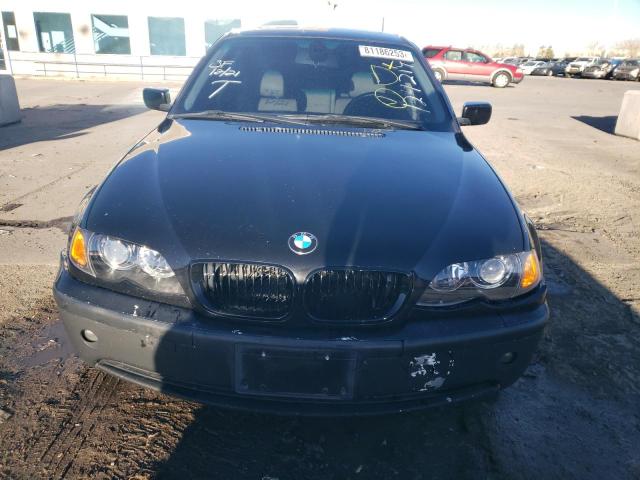 WBAET37454NJ80184 - 2004 BMW 325 I BLACK photo 5