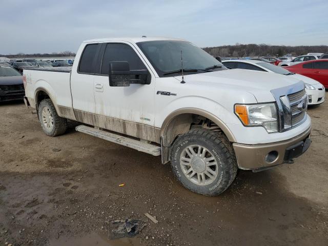 1FTFX1ET8BFA85734 - 2011 FORD F150 SUPER CAB WHITE photo 4