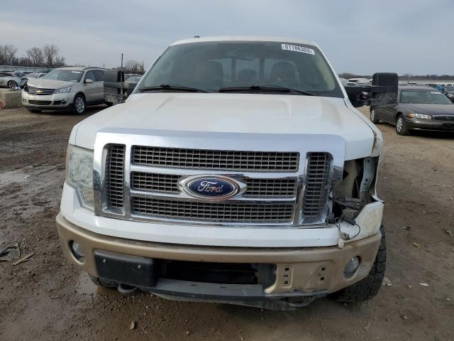 1FTFX1ET8BFA85734 - 2011 FORD F150 SUPER CAB WHITE photo 5