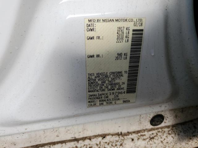 1N4AL3AP4JC197964 - 2018 NISSAN ALTIMA 2.5 白色 照片 23