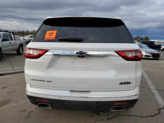 1GNEVNKW0LJ287738 - 2020 CHEVROLET TRAVERSE HIGH COUNTRY WHITE photo 6