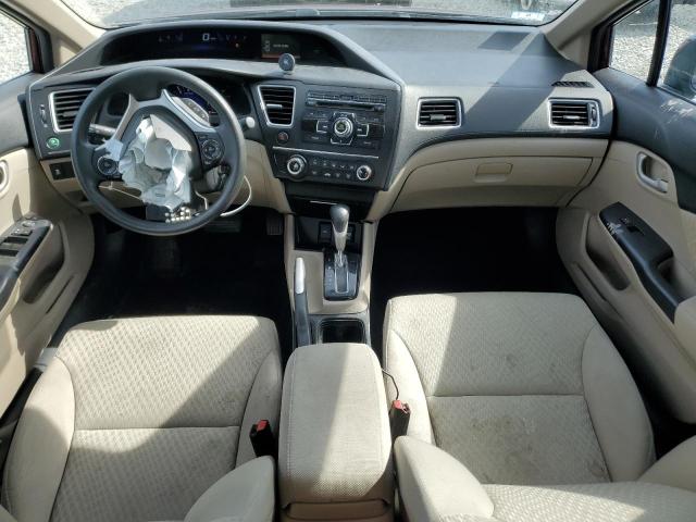 2HGFB2F55FH528867 - 2015 HONDA CIVIC LX BURGUNDY photo 8