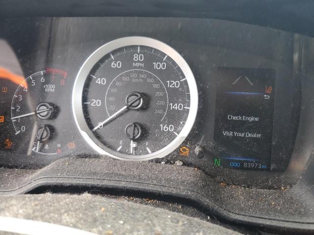 5YFEPMAE5NP371185 - 2022 TOYOTA COROLLA LE BLACK photo 9