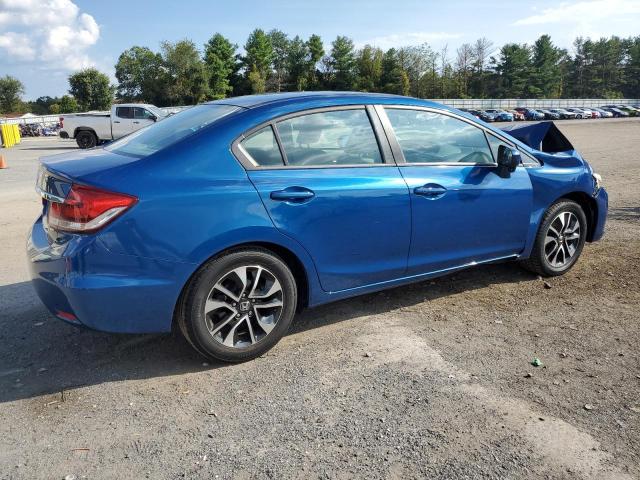 2HGFB2F88EH526409 - 2014 HONDA CIVIC EX BLUE photo 3