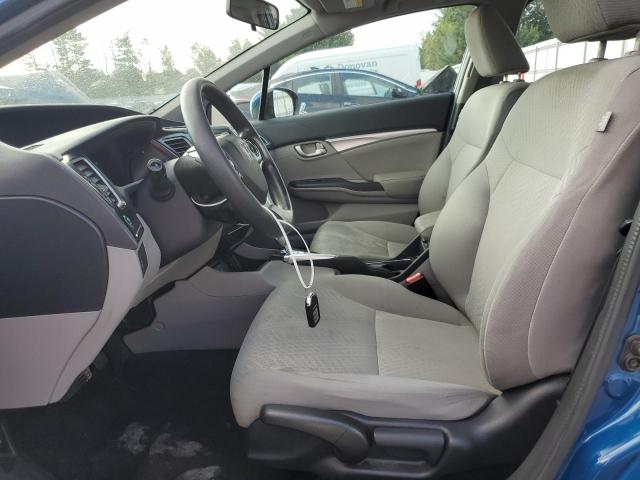 2HGFB2F88EH526409 - 2014 HONDA CIVIC EX BLUE photo 7