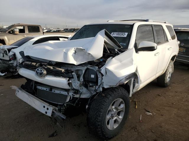 JTEBU5JR8F5249905 - 2015 TOYOTA 4RUNNER SR5 WHITE photo 1