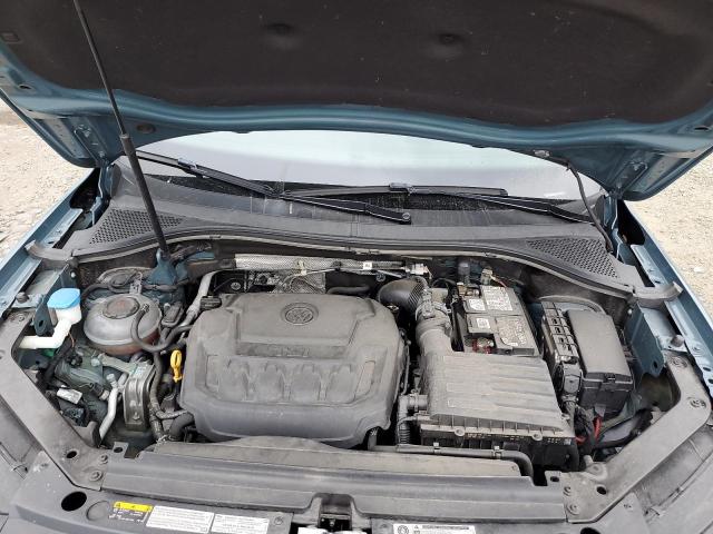 3VV2B7AX6KM112231 - 2019 VOLKSWAGEN TIGUAN SE Бірюзовий фото 12