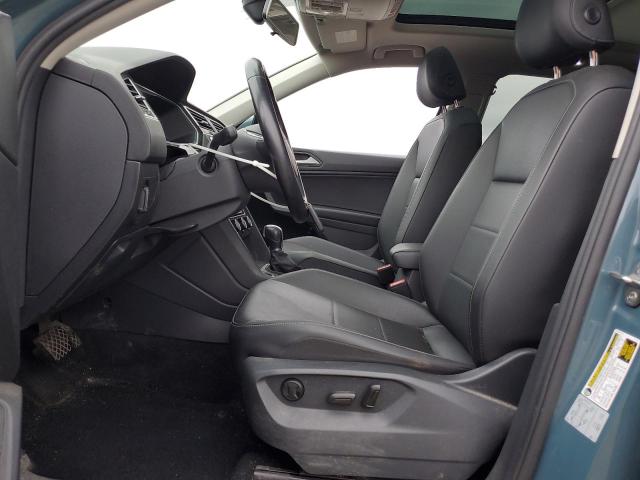3VV2B7AX6KM112231 - 2019 VOLKSWAGEN TIGUAN SE Бірюзовий фото 7