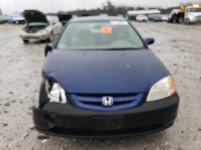 1HGEM22982L047653 - 2002 HONDA CIVIC EX BLUE photo 5