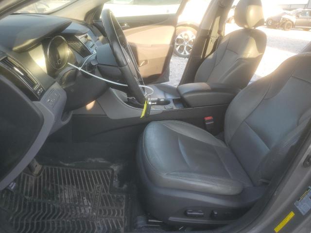 5NPEC4AC3DH612831 - 2013 HYUNDAI SONATA SE GRAY photo 7