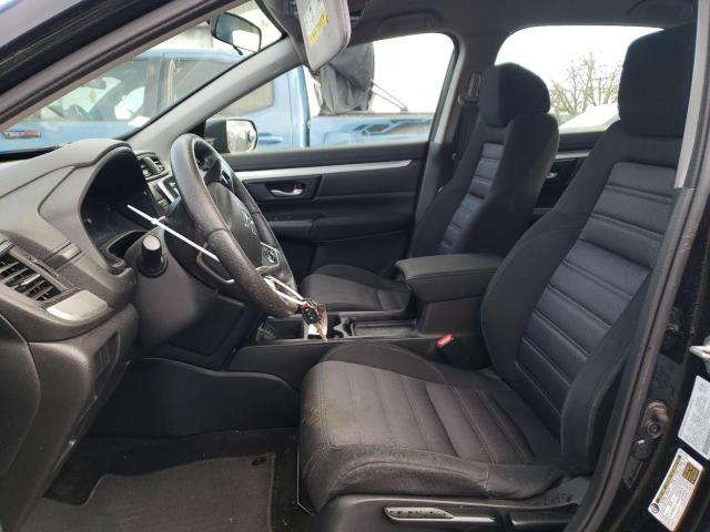 5J6RW6H39KL000761 - 2019 HONDA CR-V LX BLACK photo 7