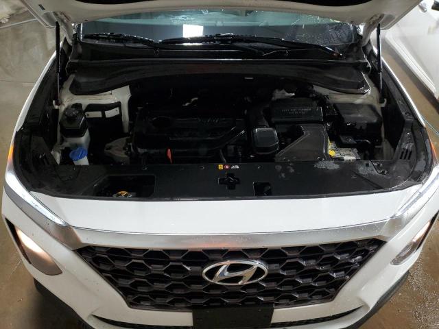 5NMS3CAD4KH051846 - 2019 HYUNDAI SANTA FE SEL WHITE photo 11