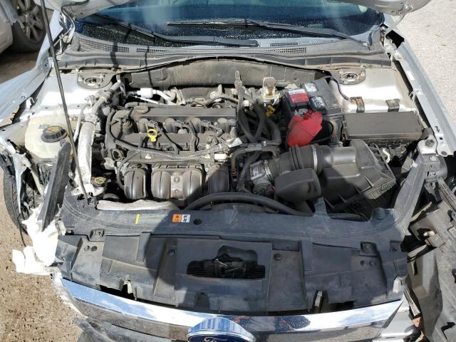 3FAHP0JA7CR110673 - 2012 FORD FUSION SEL SILVER photo 11