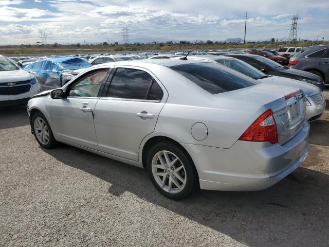 3FAHP0JA7CR110673 - 2012 FORD FUSION SEL SILVER photo 2