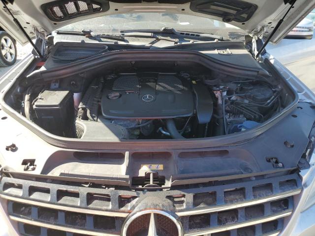 4JGDA5JB3FA465043 - 2015 MERCEDES-BENZ ML 350 SILVER photo 12