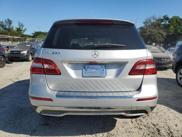 4JGDA5JB3FA465043 - 2015 MERCEDES-BENZ ML 350 SILVER photo 6