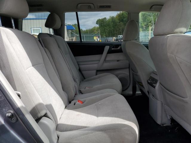 5TDBK3EH8DS214160 - 2013 TOYOTA HIGHLANDER BASE Gris foto 11