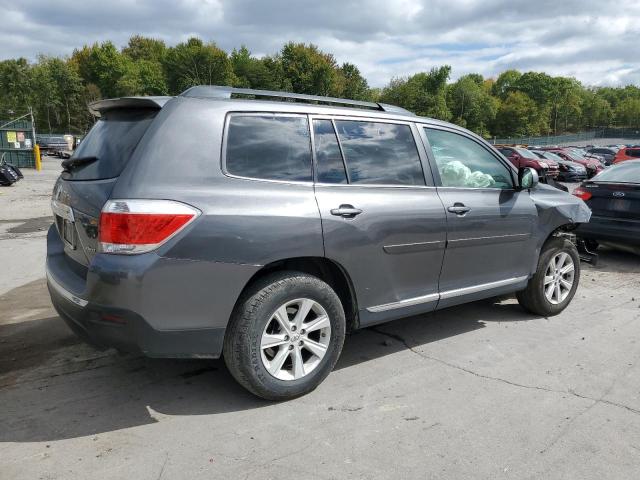 5TDBK3EH8DS214160 - 2013 TOYOTA HIGHLANDER BASE Gris foto 3
