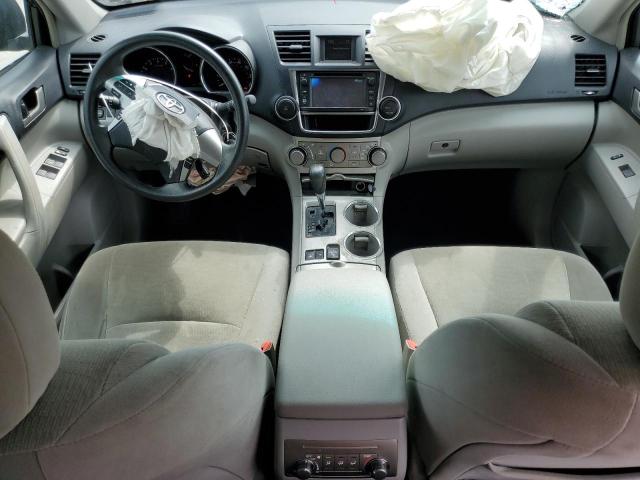 5TDBK3EH8DS214160 - 2013 TOYOTA HIGHLANDER BASE Gris foto 8