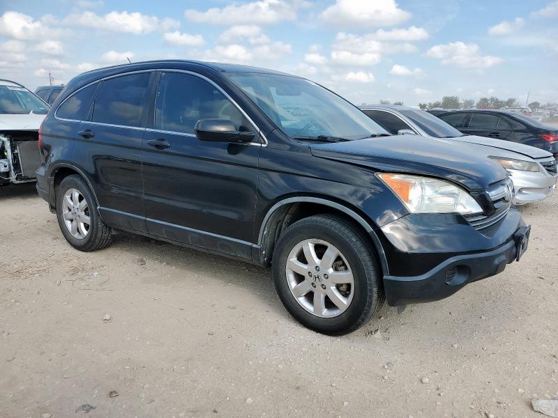 JHLRE38557C078957 - 2007 HONDA CR-V EX BLACK photo 4