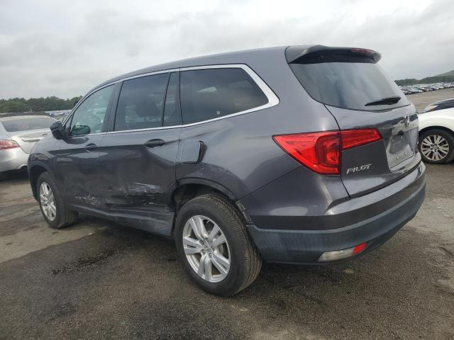 5FNYF6H17JB054304 - 2018 HONDA PILOT LX ნაცრისფერი ფოტო 2