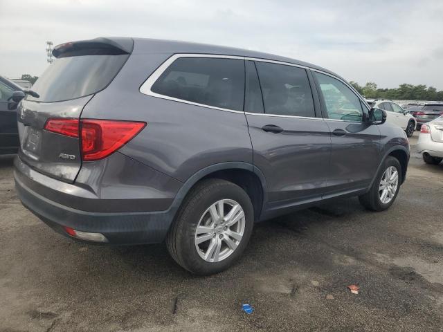 5FNYF6H17JB054304 - 2018 HONDA PILOT LX ნაცრისფერი ფოტო 3