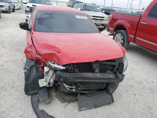 3VW2K7AJ6EM436615 - 2014 VOLKSWAGEN JETTA BASE RED photo 5