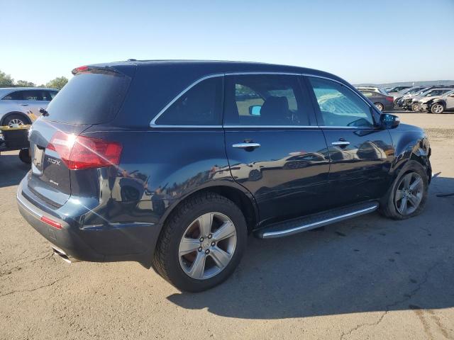 2HNYD2H40AH516666 - 2010 ACURA MDX TECHNOLOGY Կապույտ լուսանկար 3