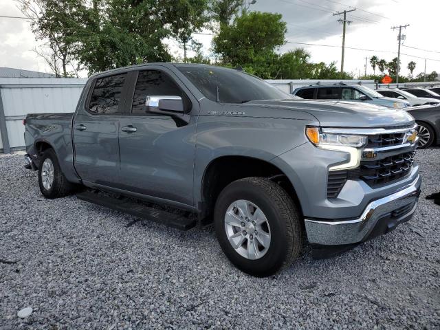 3GCPACEK8PG164593 - 2023 CHEVROLET SILVERADO C1500 LT 银色 照片 4