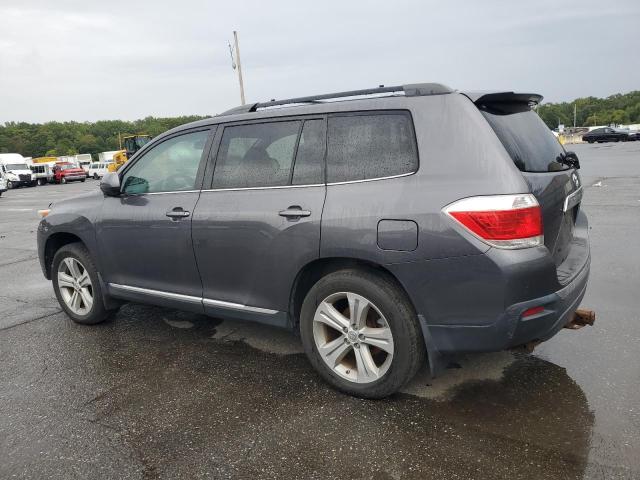 5TDBK3EH0CS154468 - 2012 TOYOTA HIGHLANDER BASE GRAY photo 2