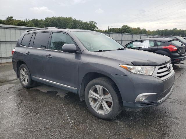 5TDBK3EH0CS154468 - 2012 TOYOTA HIGHLANDER BASE GRAY photo 4