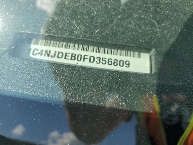 1C4NJDEB0FD356809 - 2015 JEEP COMPASS LATITUDE BLACK photo 13