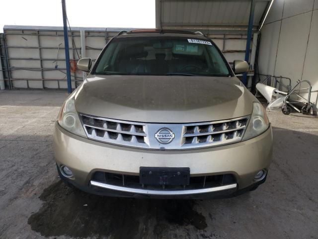 JN8AZ08T76W413343 - 2006 NISSAN MURANO SL GOLD photo 5