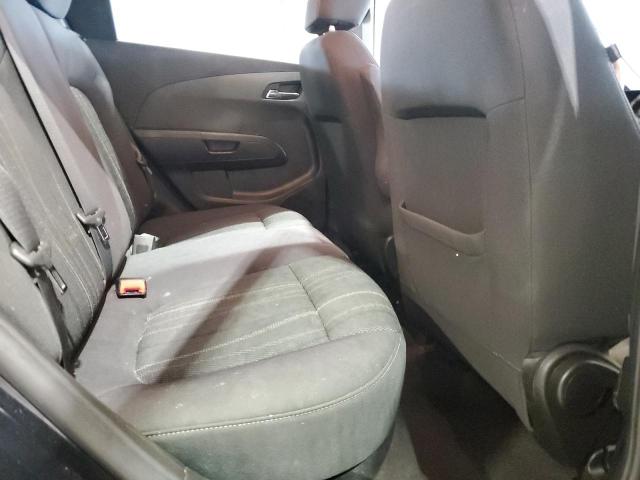 1G1JC6SHXE4232504 - 2014 CHEVROLET SONIC LT შავი ფოტო 10