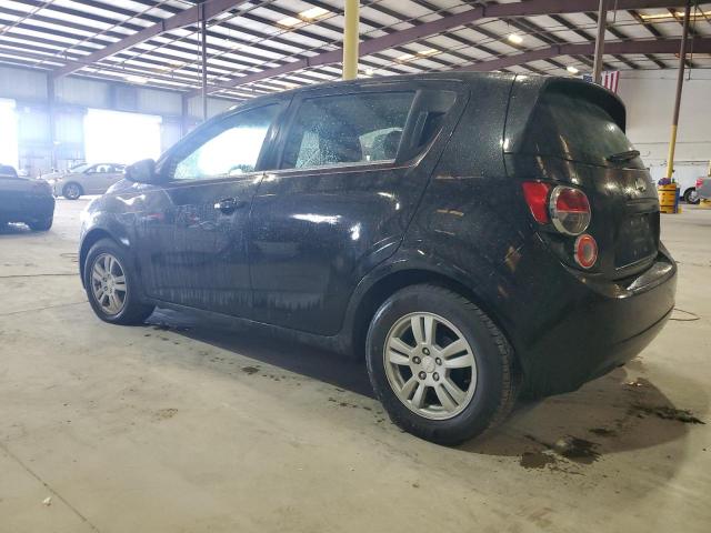 1G1JC6SHXE4232504 - 2014 CHEVROLET SONIC LT შავი ფოტო 2