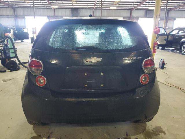 1G1JC6SHXE4232504 - 2014 CHEVROLET SONIC LT შავი ფოტო 6