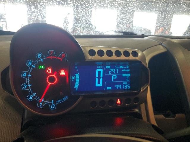 1G1JC6SHXE4232504 - 2014 CHEVROLET SONIC LT შავი ფოტო 9