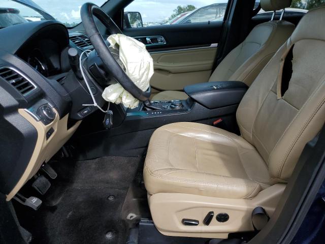 1FM5K8F83GGB59524 - 2016 FORD EXPLORER LIMITED 蓝色 照片 7