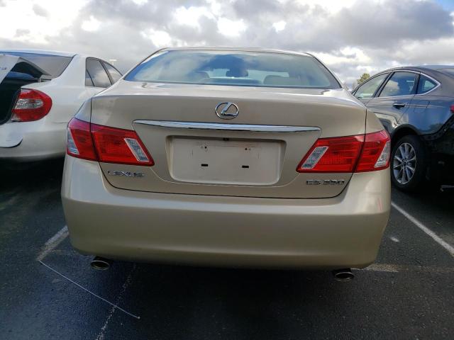 JTHBJ46GX92317057 - 2009 LEXUS ES 350 GOLD photo 6