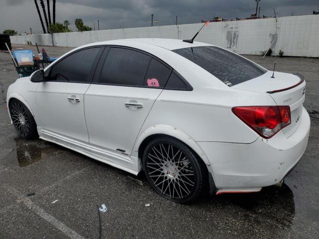 1G1PH5SC3C7338654 - 2012 CHEVROLET CRUZE LTZ WHITE photo 2