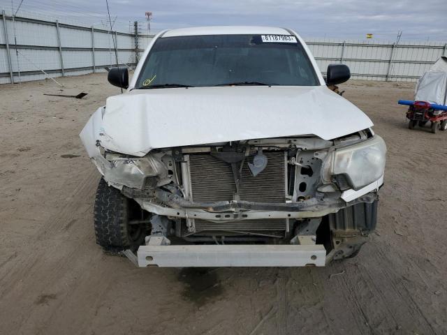 5TFNX4CN0EX037113 - 2014 TOYOTA TACOMA WHITE photo 5