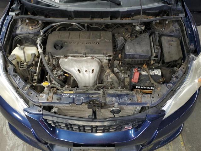 2T1LE40E29C009822 - 2009 TOYOTA COROLLA MA S BLUE photo 11