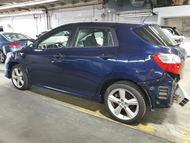 2T1LE40E29C009822 - 2009 TOYOTA COROLLA MA S BLUE photo 2