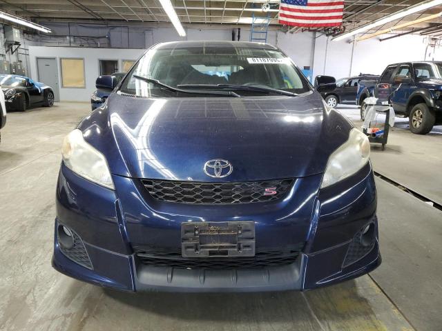 2T1LE40E29C009822 - 2009 TOYOTA COROLLA MA S BLUE photo 5